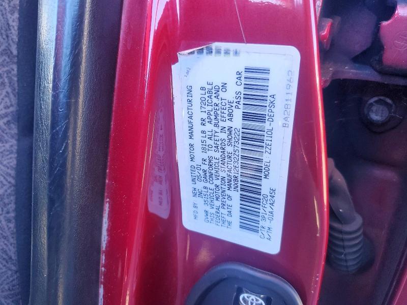 2002 Toyota Corolla ce