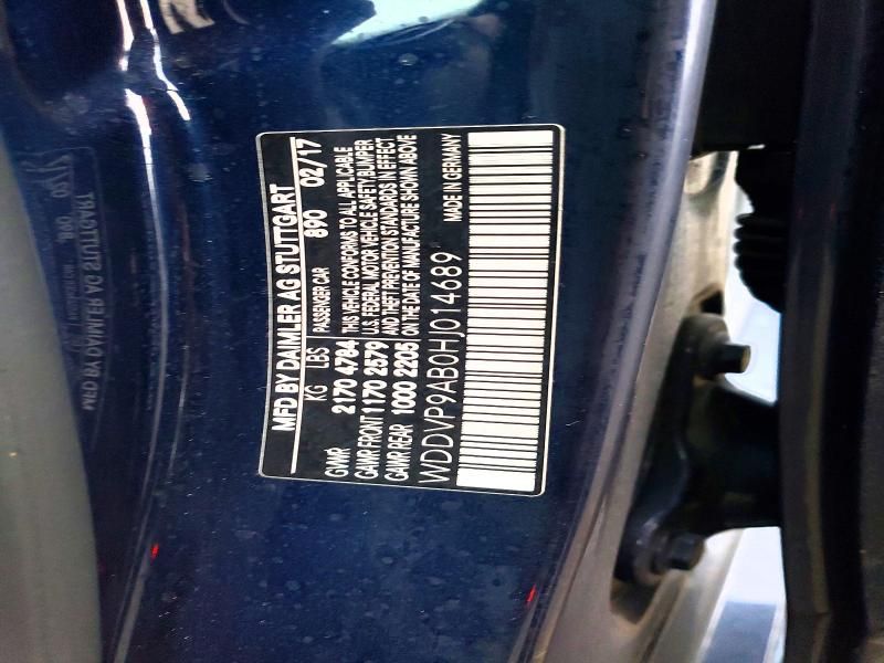 2017 Mercedes-Benz B 250e