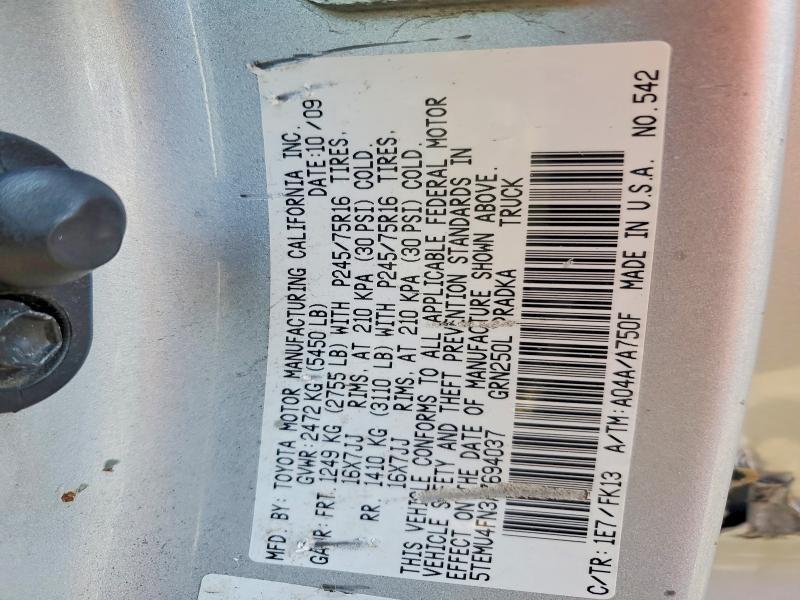 2010 Toyota Tacoma Double cab Long bed