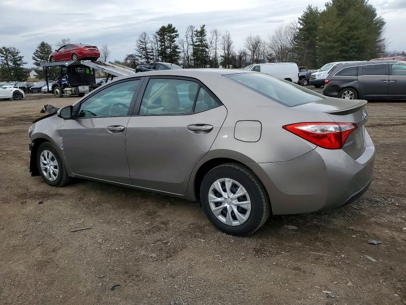 2016 Toyota Corolla eco