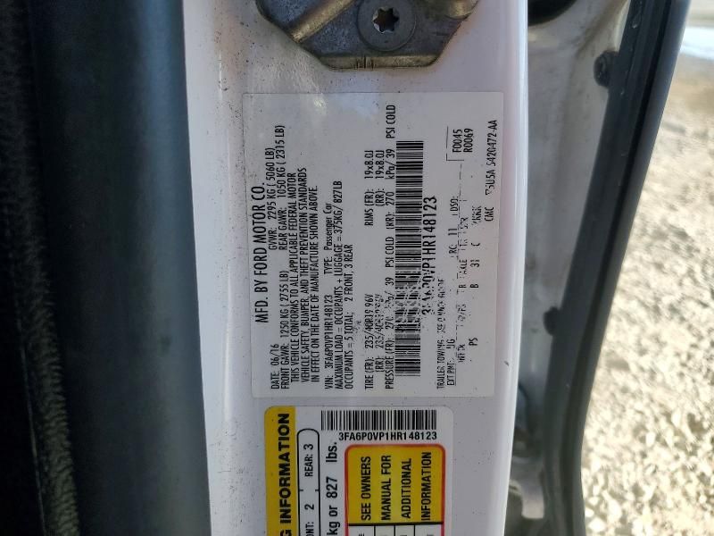 2017 Ford Fusion Sport