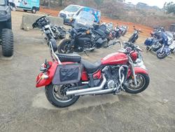 Salvage motorcycles for sale at Gaston, SC auction: 2007 Yamaha XVS1300 A