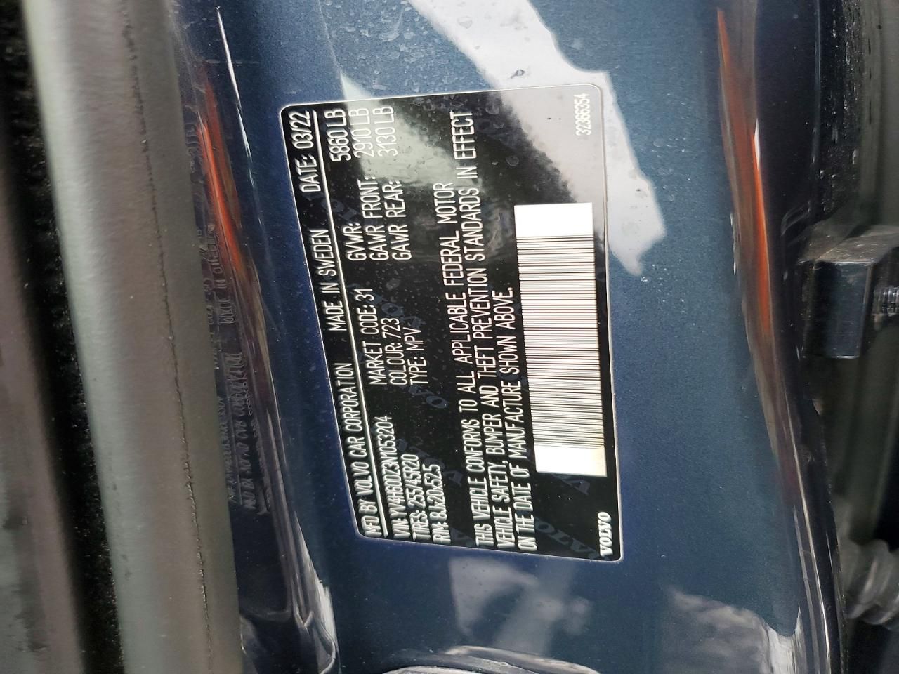 2022 Volvo Xc60 T8 Recharge Inscription Express