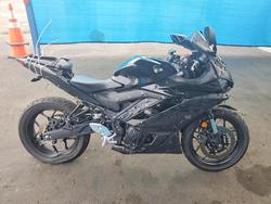 Salvage cars for sale from Copart San Martin, CA: 2020 Yamaha YZFR3 A