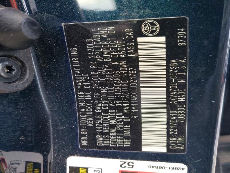 2020 Toyota Camry se