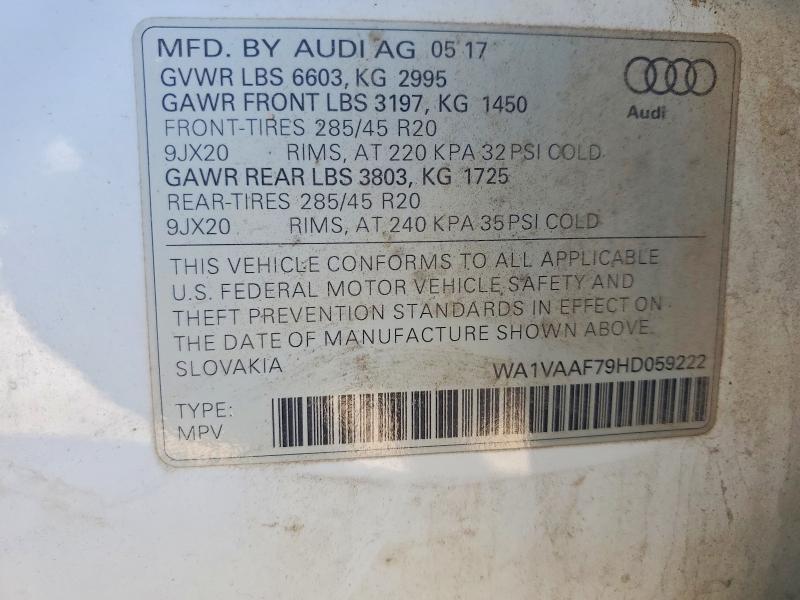 2017 Audi Q7 Prestige