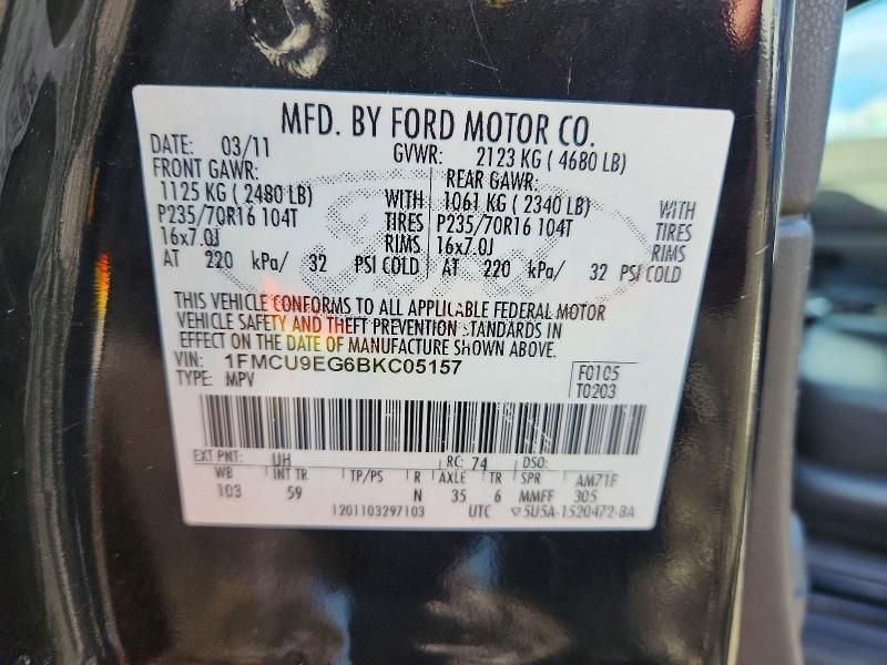 2011 Ford Escape Limited