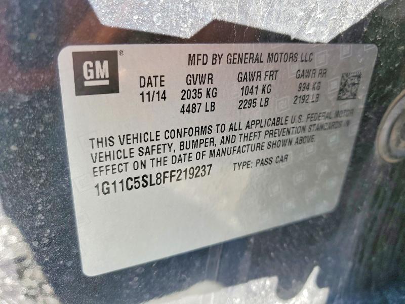 2015 Chevrolet Malibu 1LT