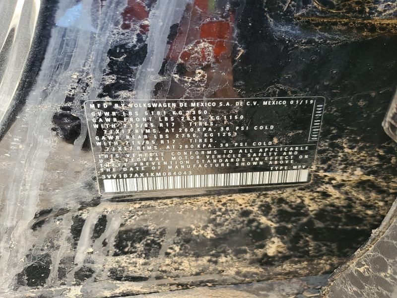 2019 Volkswagen Tiguan s