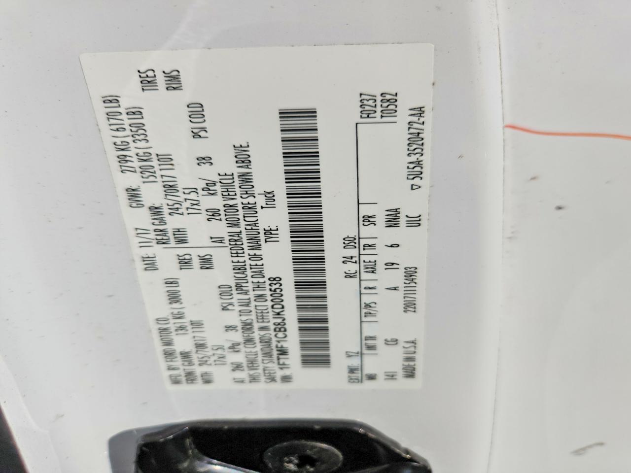 2018 Ford F150
