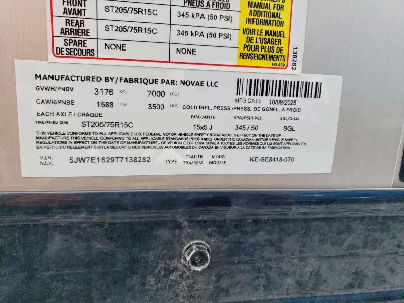 2026 Cargopress 2026 Cargo Express KE-SE8418-070 Enclosed Cargo TR