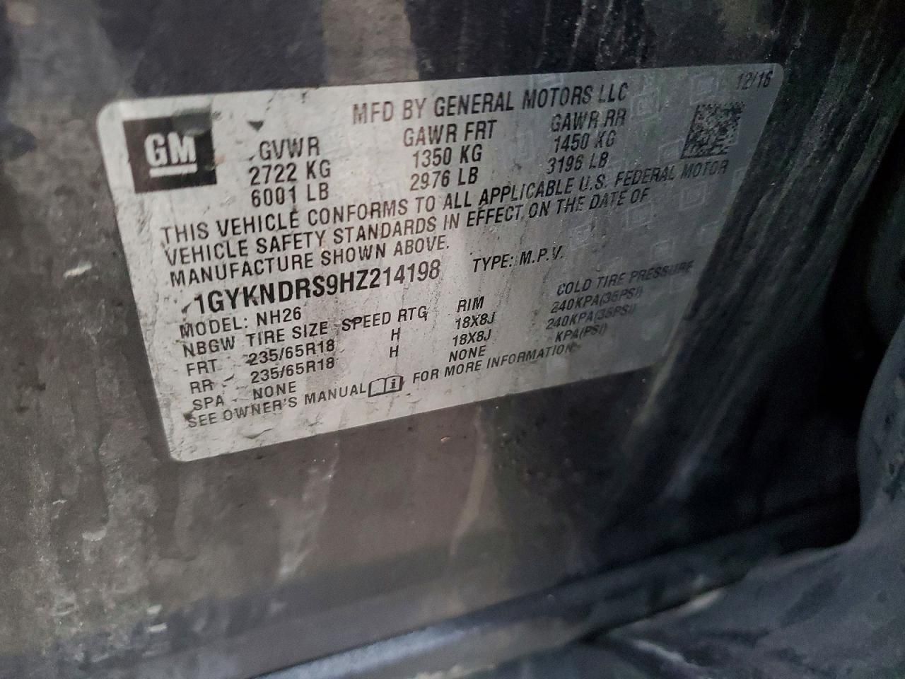 2017 Cadillac XT5 Luxury