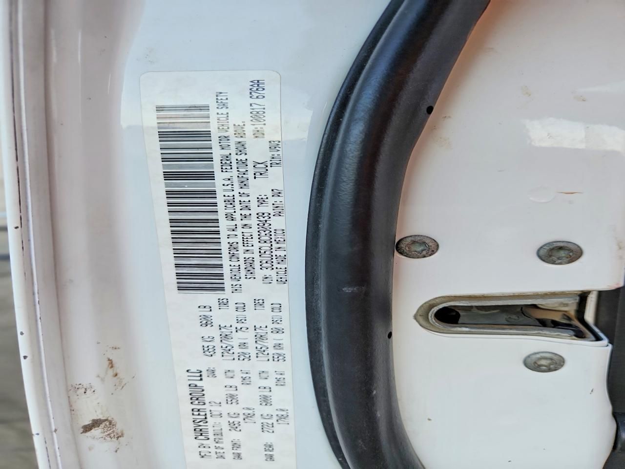 2012 Dodge Ram 2500 st