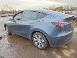 Salvage cars for sale from Copart New Britain, CT: 2021 Tesla Model y