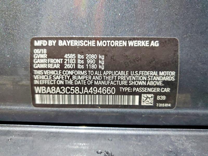 2018 BMW 320 xi