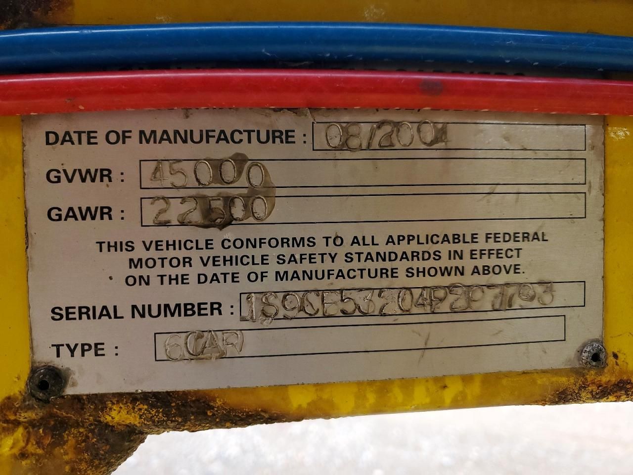 2004 Sun Valley Car Carrier