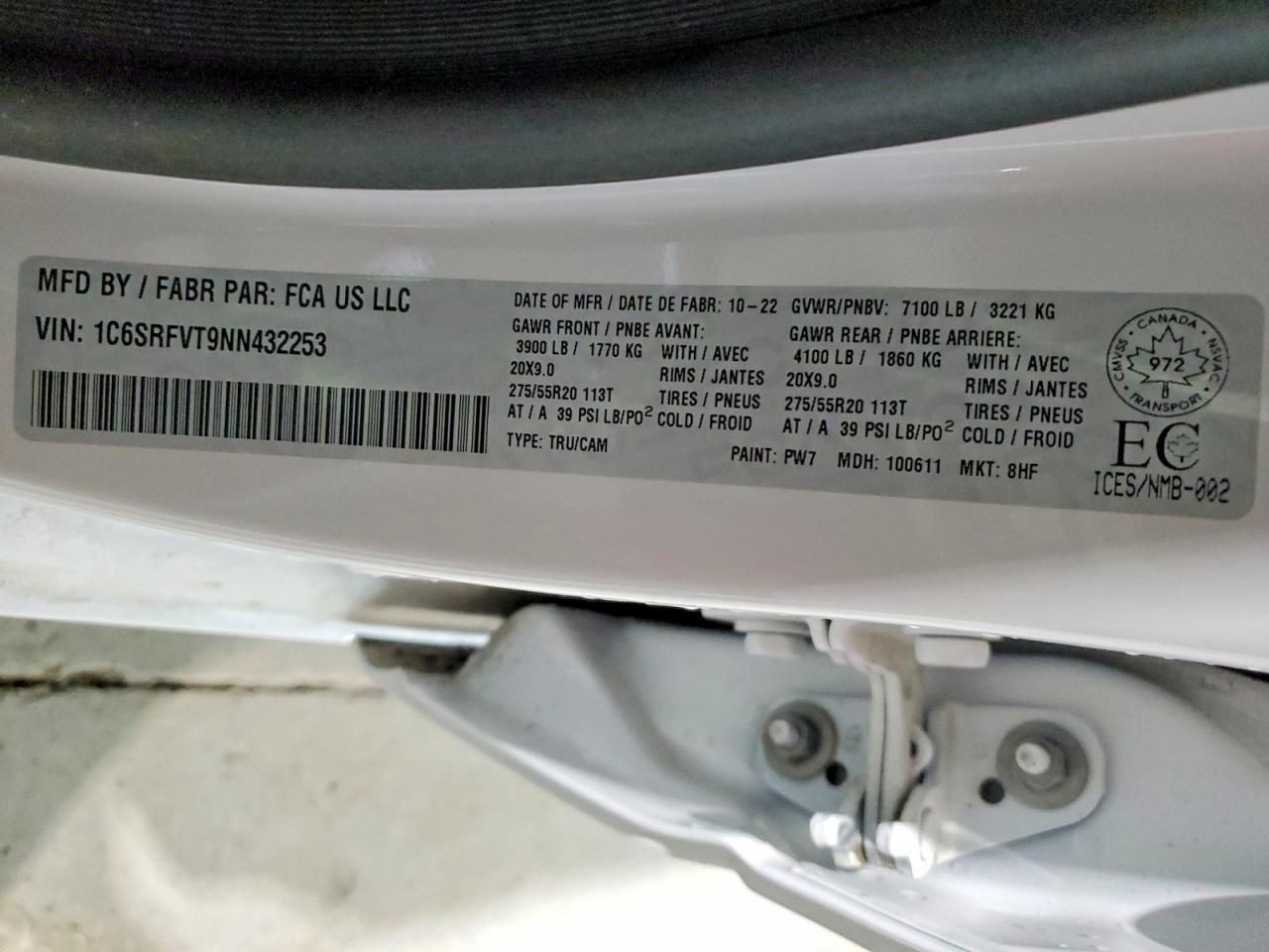 2022 Dodge Ram 1500 Sport