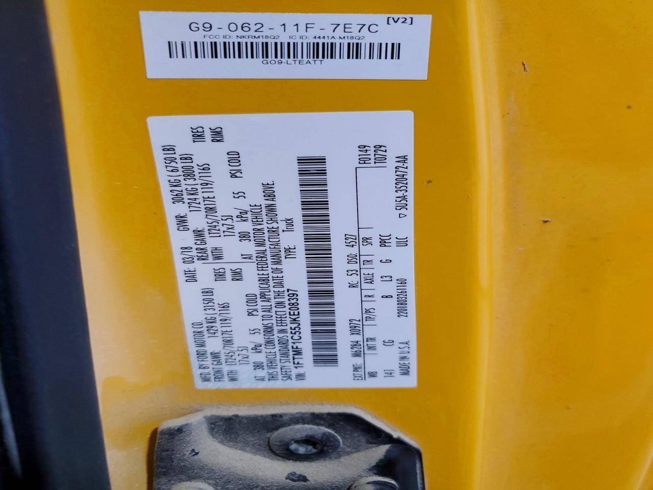 2018 Ford F150