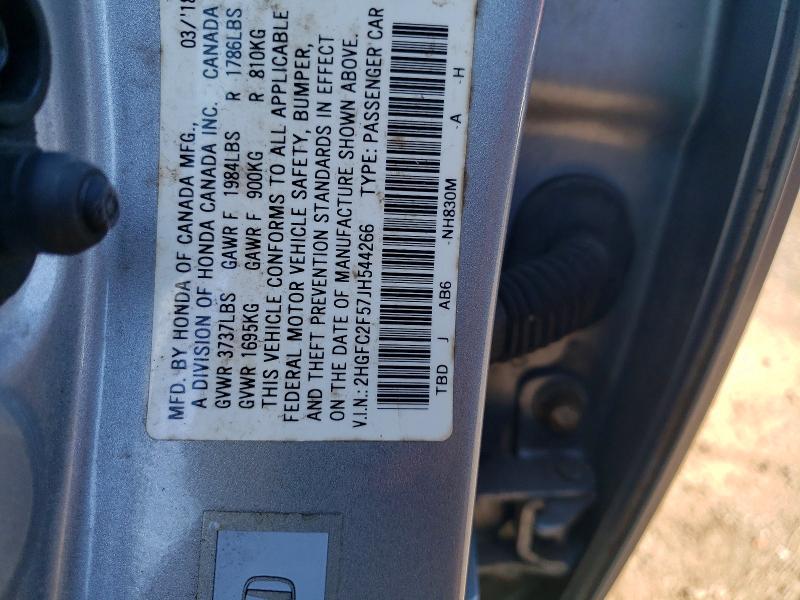 2018 Honda Civic lx