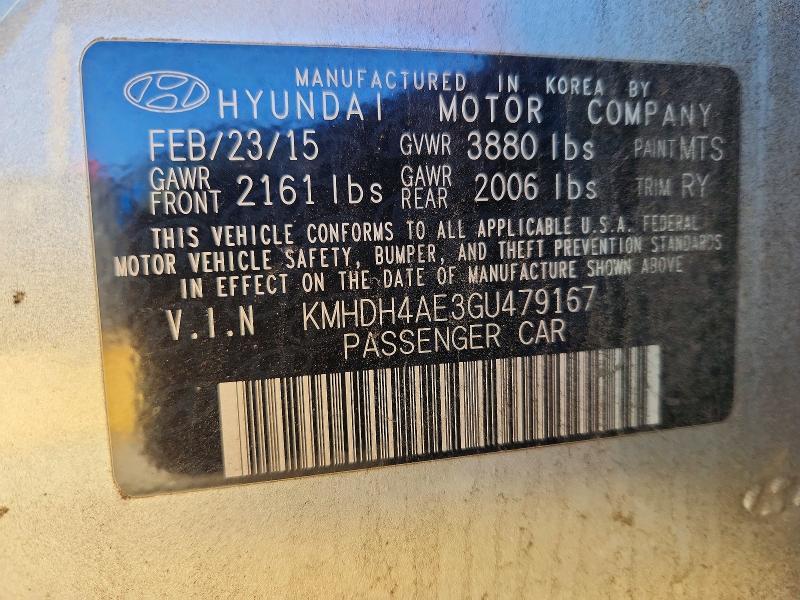 2016 Hyundai Elantra se