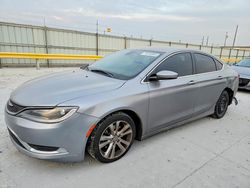 Chrysler salvage cars for sale: 2015 Chrysler 200 Limited