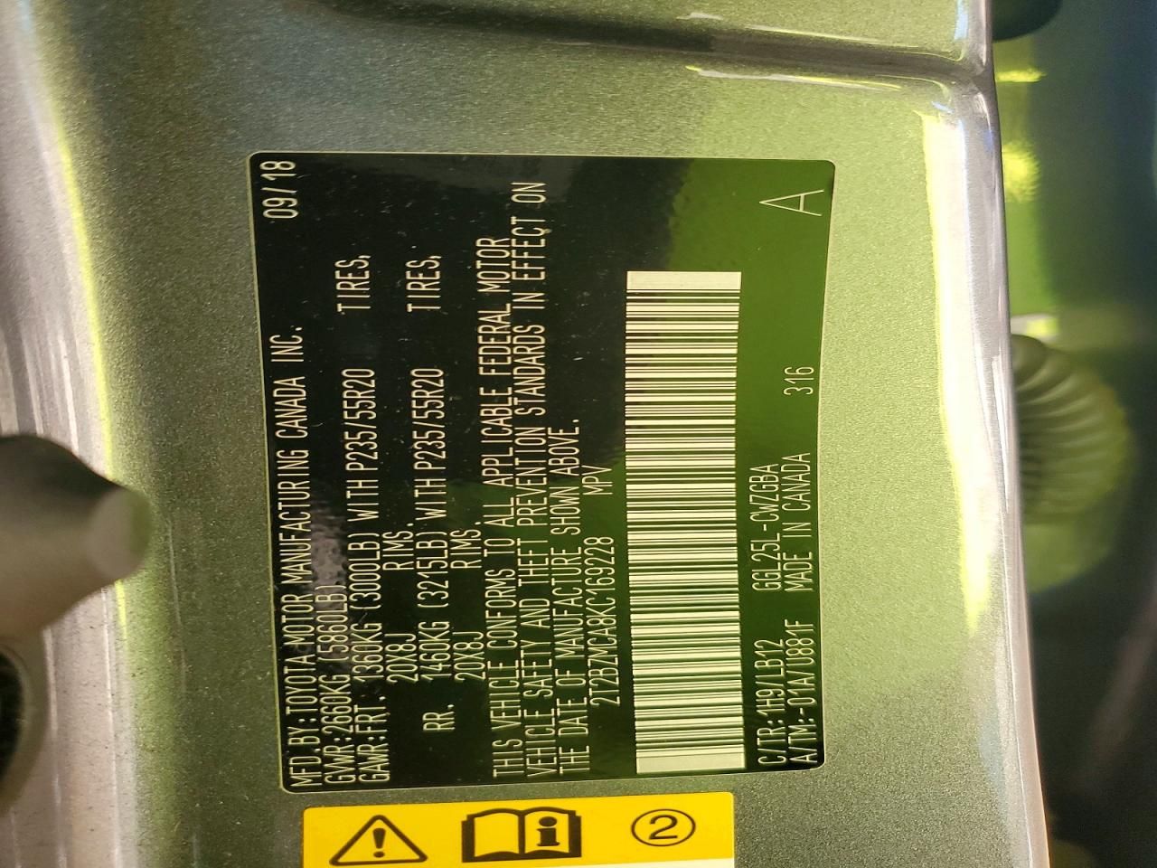 2019 Lexus Rx 350 Base