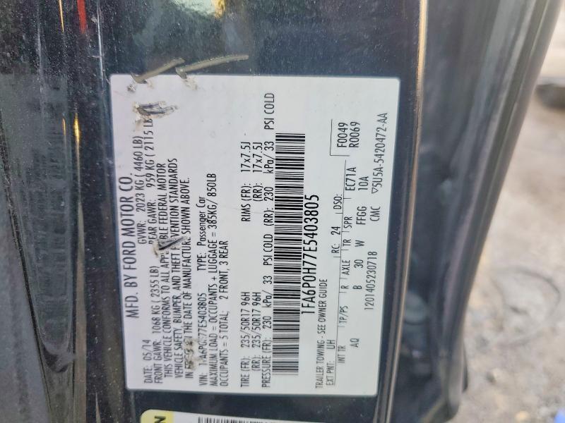 2014 Ford Fusion se