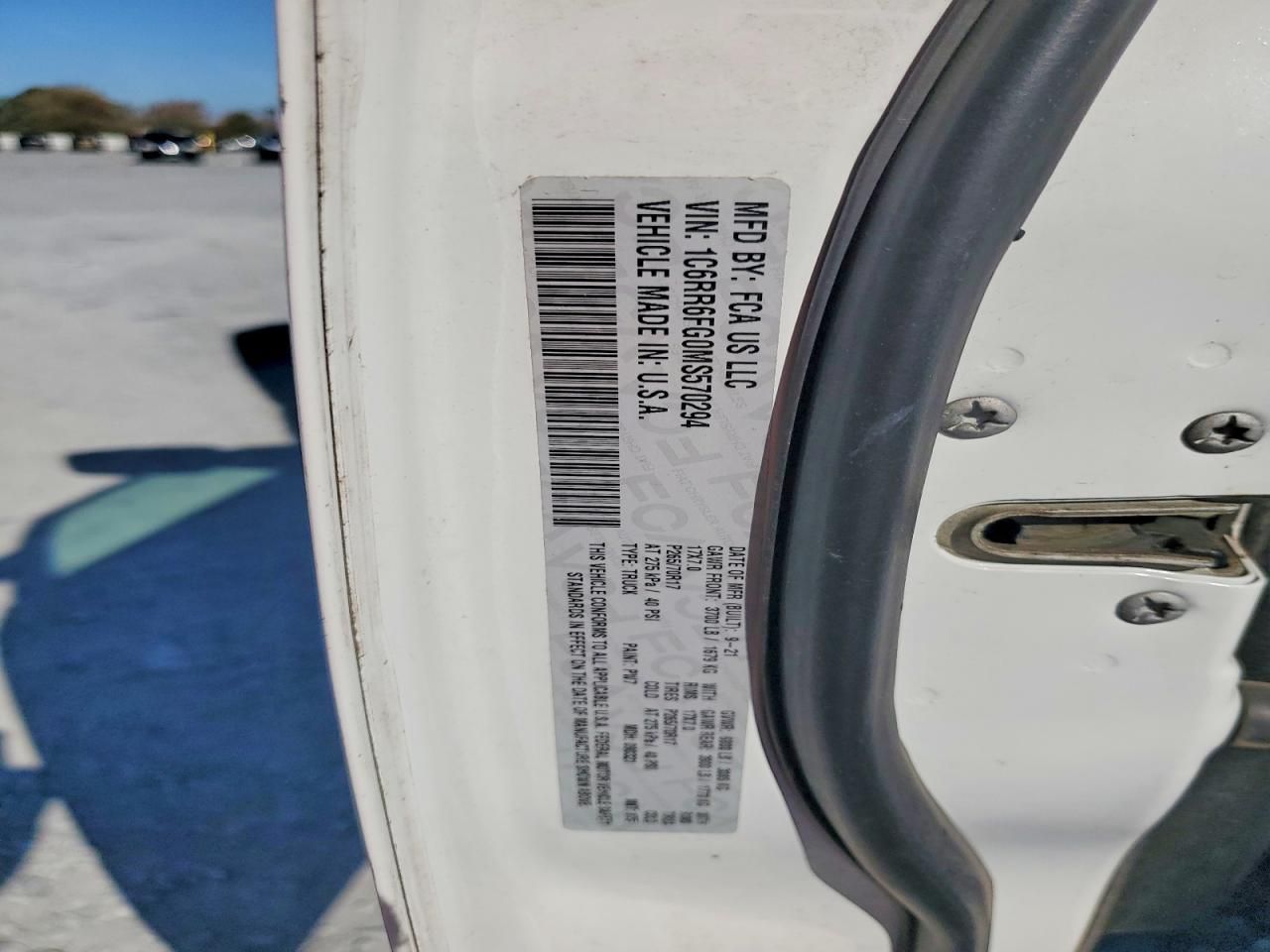 2021 Dodge Ram 1500 Classic Tradesman