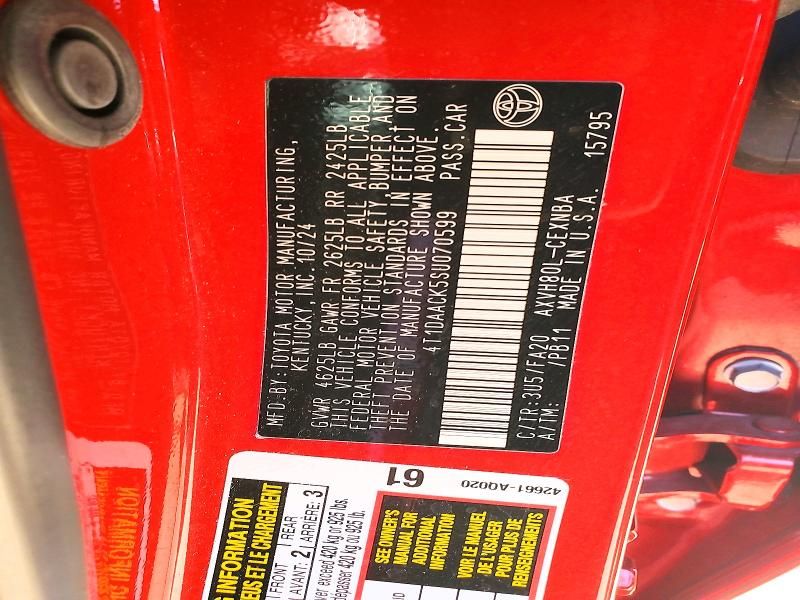 2025 Toyota Camry xse