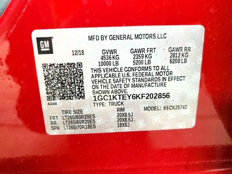 2019 Chevrolet Silverado K2500 Heavy Duty ltz