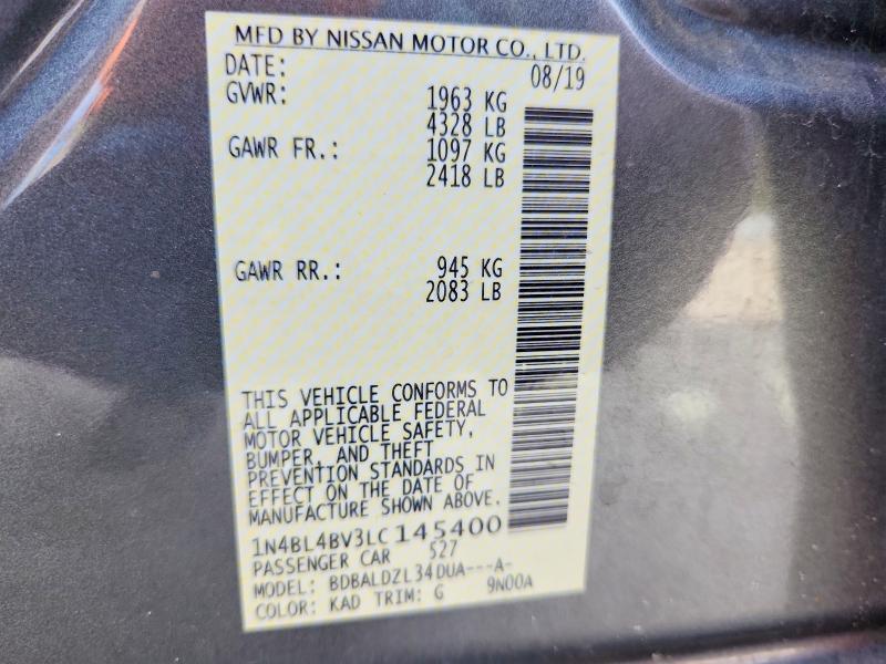 2020 Nissan Altima s