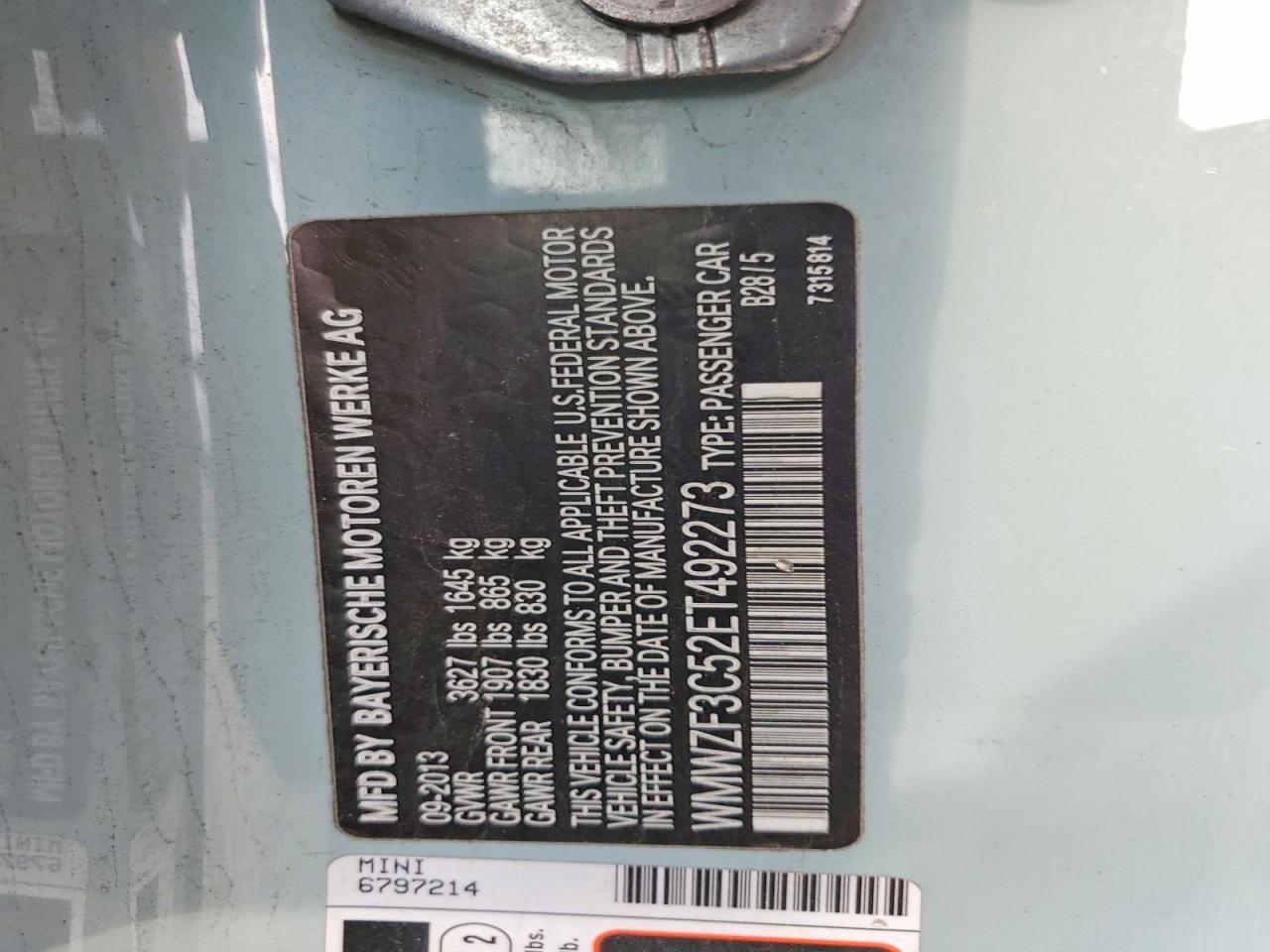2014 Mini Cooper Clubman