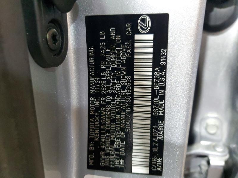 2025 Lexus Es 350 Base