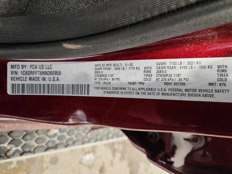 2022 Dodge Ram 1500 big Horn/lone Star