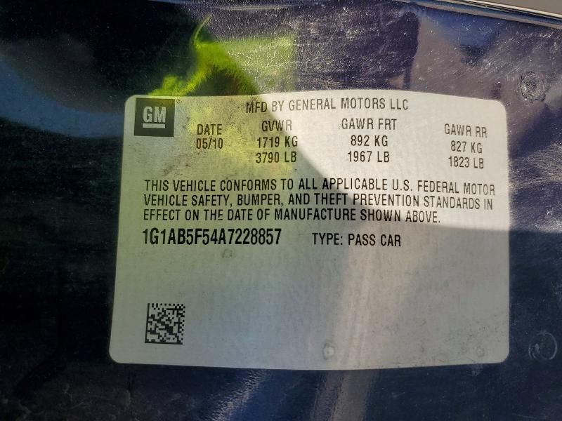 2010 Chevrolet Cobalt ls