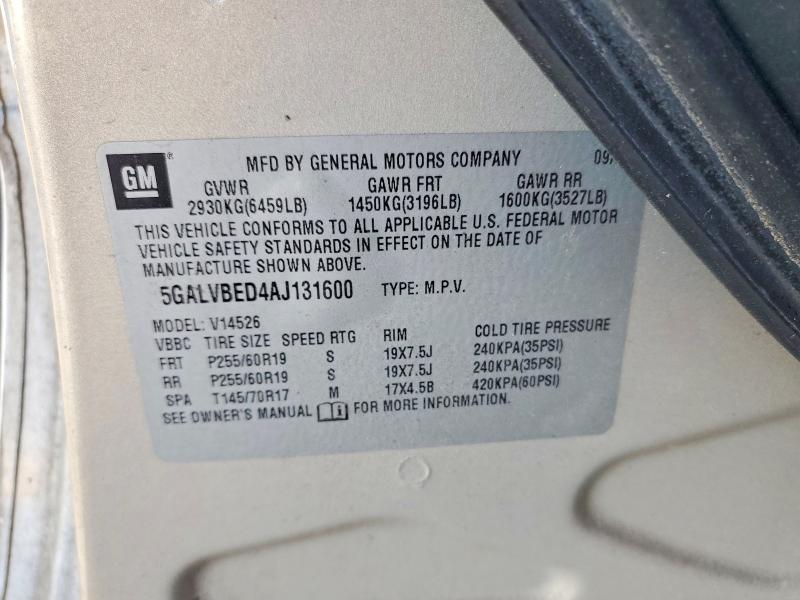 2010 Buick Enclave cxl