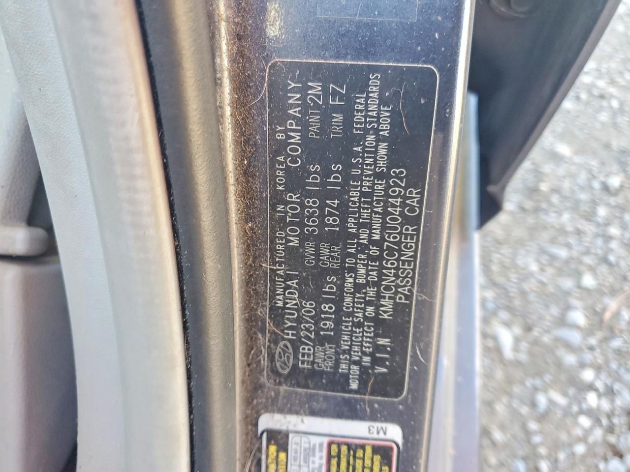 2006 Hyundai Accent gls