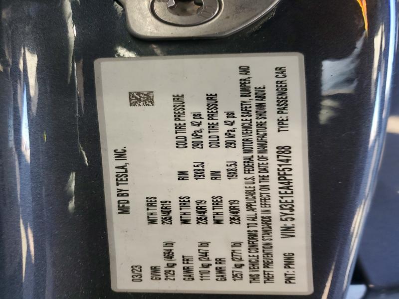 2023 Tesla Model 3