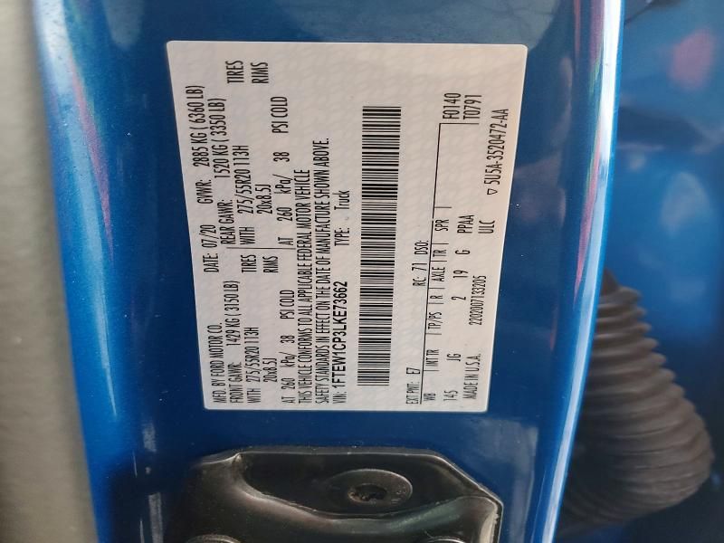 2020 Ford F150 Supercrew