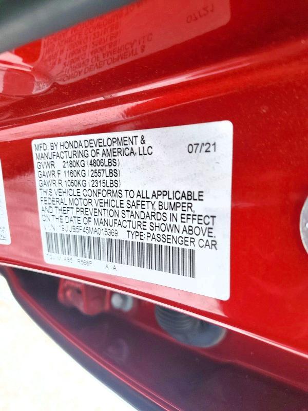 2021 Acura Tlx Technology