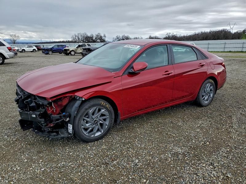 2025 Hyundai Elantra Hybrid Blue