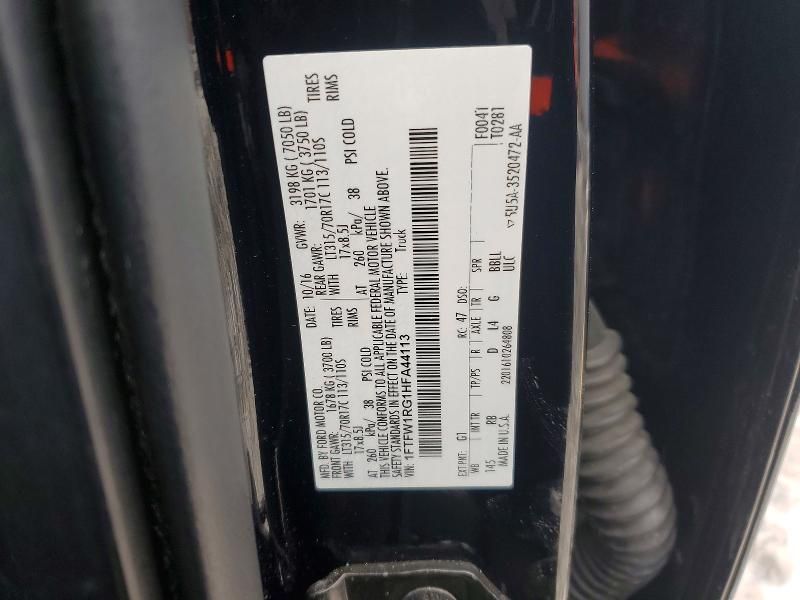 2017 Ford F150 Raptor