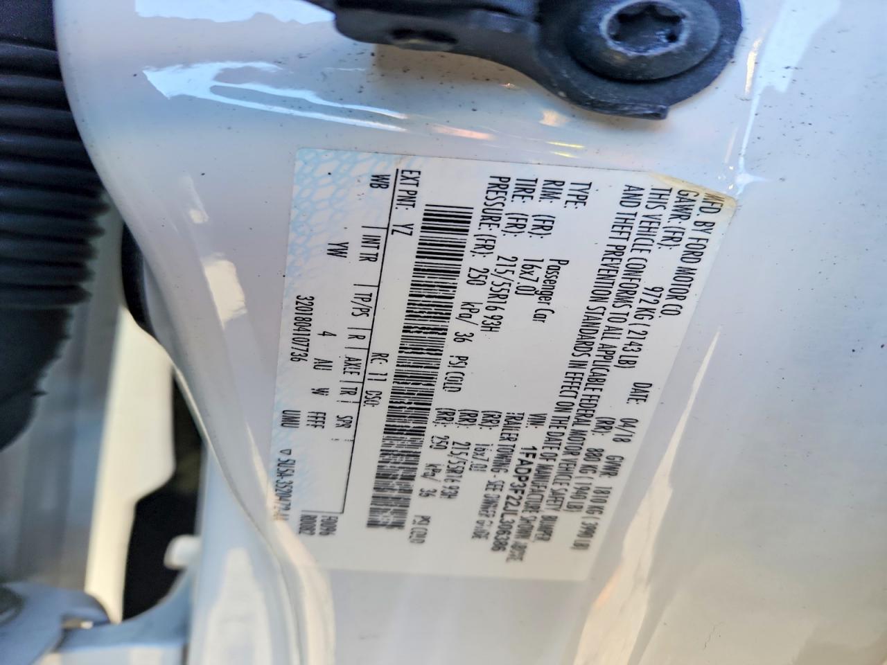 2018 Ford Focus se