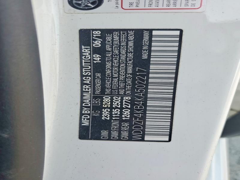 2019 Mercedes-Benz E 300 4matic