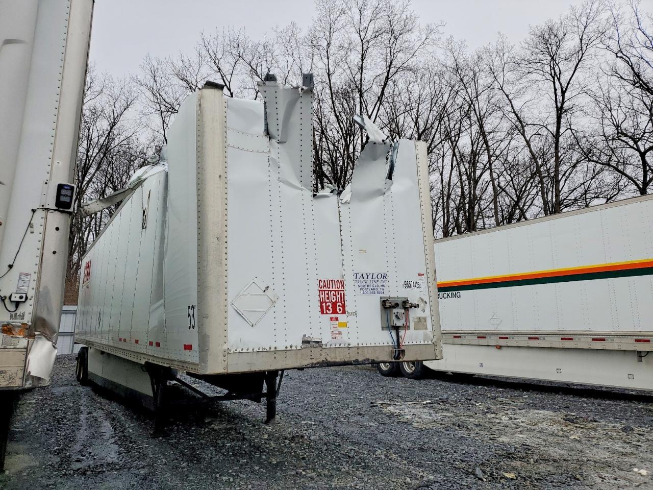 2015 Wabash Dvcvhpc DRY Van Trailer