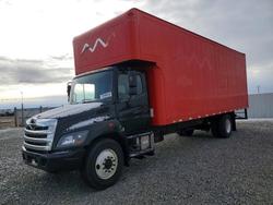 Salvage trucks for sale at Brighton, CO auction: 2017 Hino 258/268 Delivery Truck
