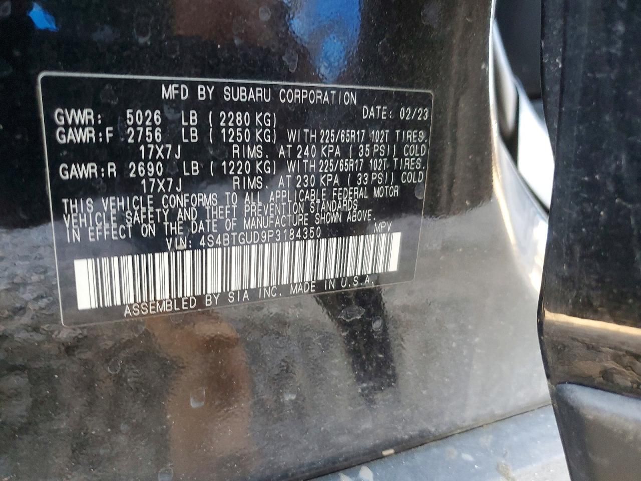 2023 Subaru Outback Wilderness