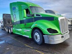 Salvage trucks for sale at Pasco, WA auction: 2017 Kenworth T680 Semi Truck