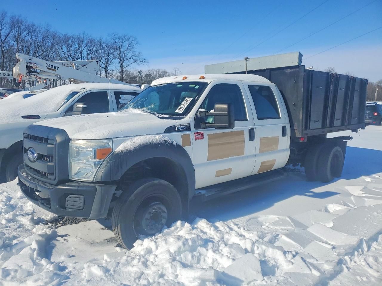 2015 Ford F450 Super Duty Flatbed Truck