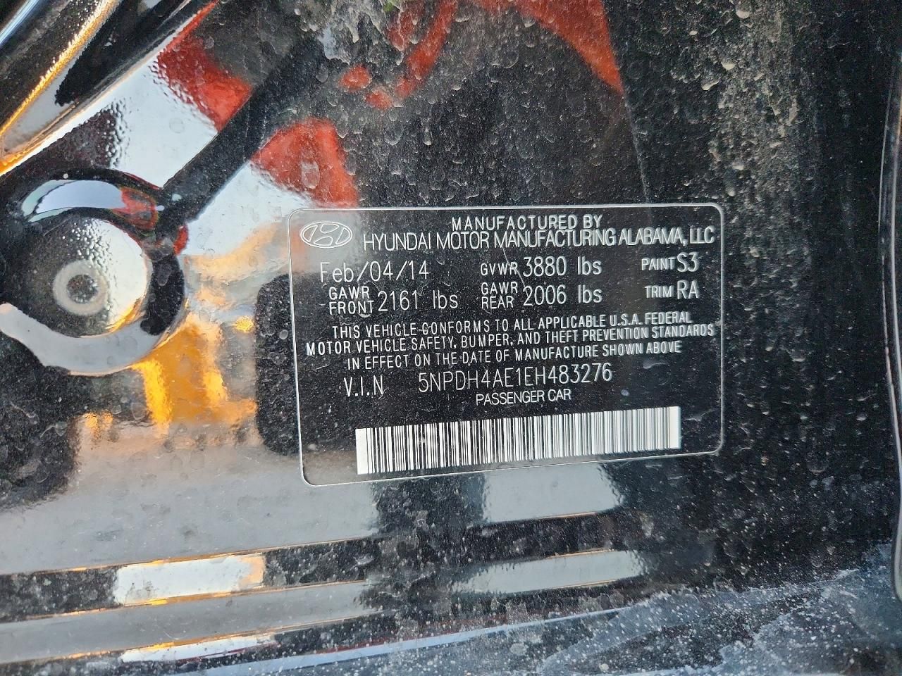 2014 Hyundai Elantra se